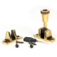 Brompton Brighton Fastener - Aged Brass
