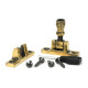 Aged Brass Prestbury Brighton Fastener - Narrow (Square)