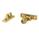 Polished Brass Beehive Brighton Fastener - Narrow (Square)