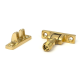 Polished Brass Mushroom Brighton Fastener - Narrow (Square)