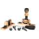 Polished Bronze Prestbury Brighton Fastener - Narrow (Square)