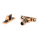 Polished Bronze Mushroom Brighton Fastener - Narrow (Square)