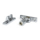 Polished Chrome Brompton Brighton Fastener - Narrow (Square)