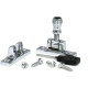 Polished Chrome Prestbury Brighton Fastener - Narrow (Square)