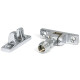 Polished Chrome Beehive Brighton Fastener - Narrow (Square)