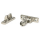 Polished Nickel Beehive Brighton Fastener - Narrow (Square)
