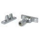 Satin Chrome Brompton Brighton Fastener - Narrow (Square)