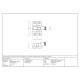 Satin Chrome Brompton Brighton Fastener - Narrow (Square)