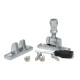 Satin Chrome Prestbury Brighton Fastener - Narrow (Square)