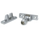 Satin Chrome Beehive Brighton Fastener - Narrow (Square)