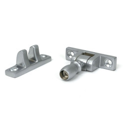 Satin Chrome Mushroom Brighton Fastener - Narrow (Square)
