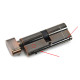 40/40 Keyed Alike Euro Cylinder Thumbturn - Polished Bronze Finish Seconds