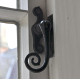 Kirkpatrick 140 Smooth Intricate Monkey Tail Casement Fastener