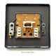 Matt Black BT Slave/BT Master Telephone Socket