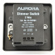 Matt Black Single Dimmer Switch - 800w