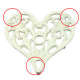 Heart Trivet - SECONDS