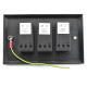 Black Triple Dimmer Switch