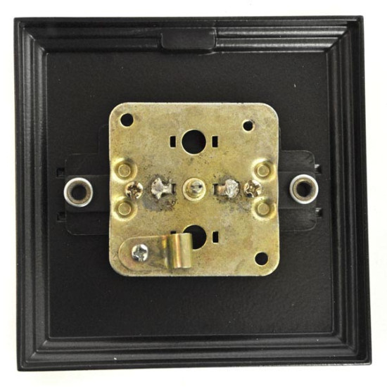 Black TV Coax Socket