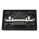 Black Double Socket with USB