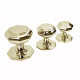 Octagon Brass Centre Door Knob