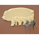 Pig Key Rack