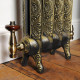Small Rococo Classic Cast Iron Radiator