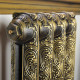 Small Rococo Classic Cast Iron Radiator