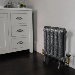Small Rococo Classic Cast Iron Radiator