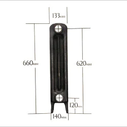 TALL Edwardian Cast Iron Radiator