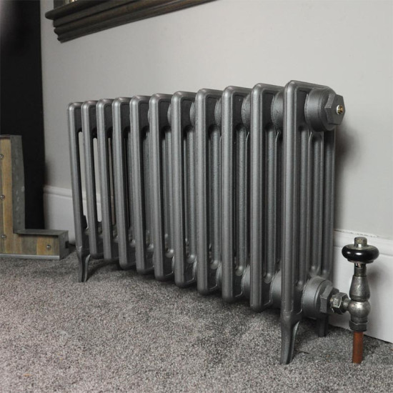 SMALL Victorian 4 Column - Cast Iron Radiator
