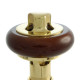 Faringdon Thermostatic Radiator Valve - Brass Angled TRV