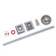 Cast Iron Radiator Wall Stay Fixing - Chrome
