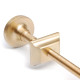 Cast Iron Radiator Wall Stay Fixing - Brass