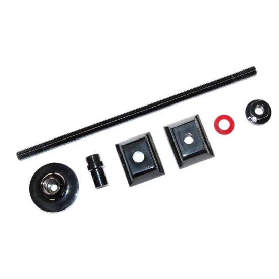 Cast Iron Radiator Wall Stay Fixing - Black Nickel