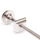 Cast Iron Radiator Wall Stay Fixing - Polished Nickel