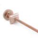 Cast Iron Radiator Wall Stay Fixing - Antique Copper