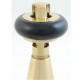Faringdon Thermostatic Radiator Valve - Unlacquered Brass Angled TRV