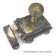 Regency Cast Iron and Brass Rim Latch Set
