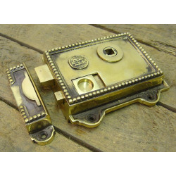 Regency Solid Brass Rim Latch Set