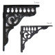 Romanesque Cast Iron Shelf Bracket