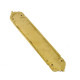 Scroll Brass Finger Plate