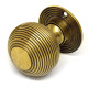 Solid Brass Beehive Door Knobs
