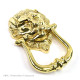 Croft 1768 Deluxe Lions Head Door Knocker
