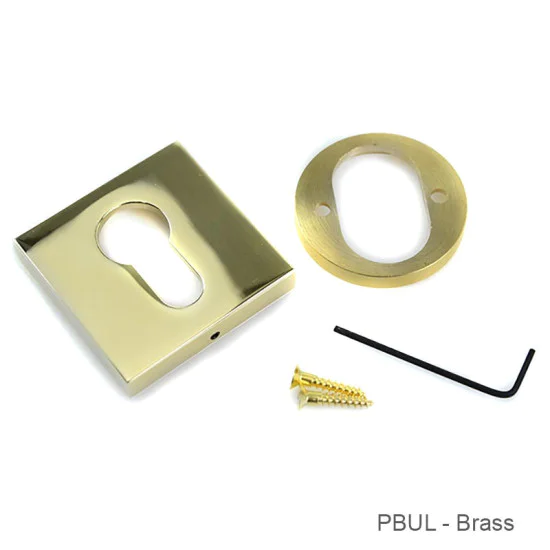 Euro Square Escutcheon