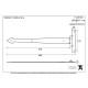 Blacksmith External Beeswax Arrow Head Door Hinges