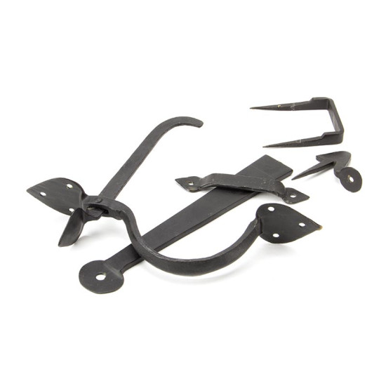 Blacksmith External Beeswax Gothic Thumb Latch
