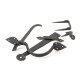 Blacksmith External Beeswax Gothic Thumb Latch
