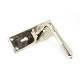 Reeded Lever - Polished Nickel