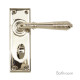 Reeded Lever - Polished Nickel