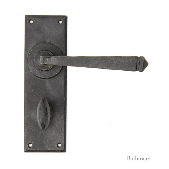 Blacksmith External Beeswax Avon Lever Door Handle